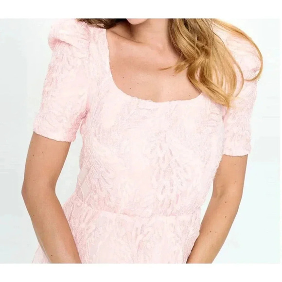 Women Pink Casual Cocktail Short Sleeve Wide Leg Pant Romper Jumpsuits S, M, L - Picture 2 of 3